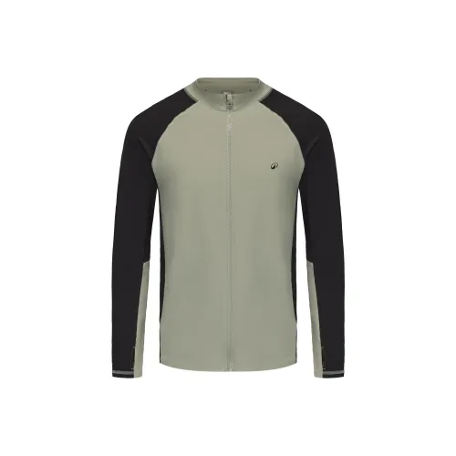 DECATHLON OLAIAN550 Cool Feeling T-Shirt Мужская Бледно-зеленый Дымчатый Черный