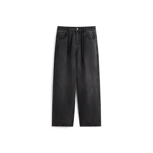PEACEBIRD MEN Denim Темно-серый 1 Мужские Джинсы