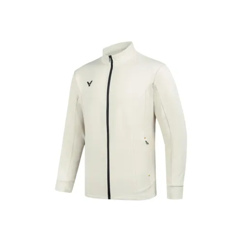 Куртки и пальто Victor унисекс винтажные белые