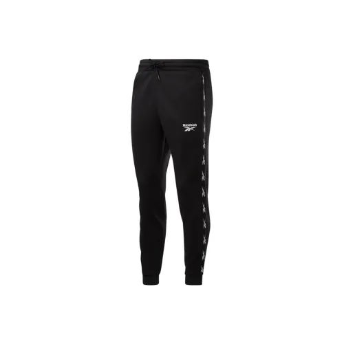 Reebok Te Tape Jogger Вязаные Спортивные Брюки Мужские Черные