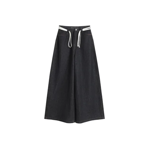 ANTERIORLOVED x CasseSango Джинсы Унисекс Черный