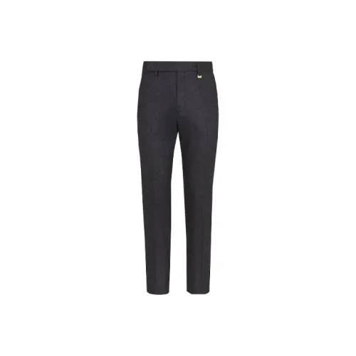 FENDI Мужские Повседневные Брюки Черные