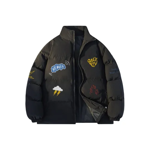 Qnxeey Унисекс Объемные куртки (пуфы)