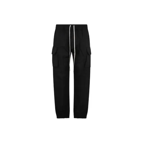 Rick Owens DRKSHDW Черные Мужские Вязаные Спортивные Штаны