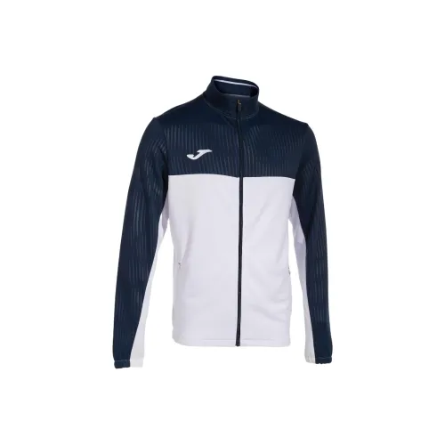 Joma Montreal Куртка Мужская Белая Морская Синяя