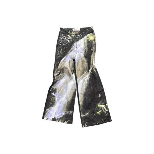 Apriority Clothing Джинсы Унисекс Зеленый