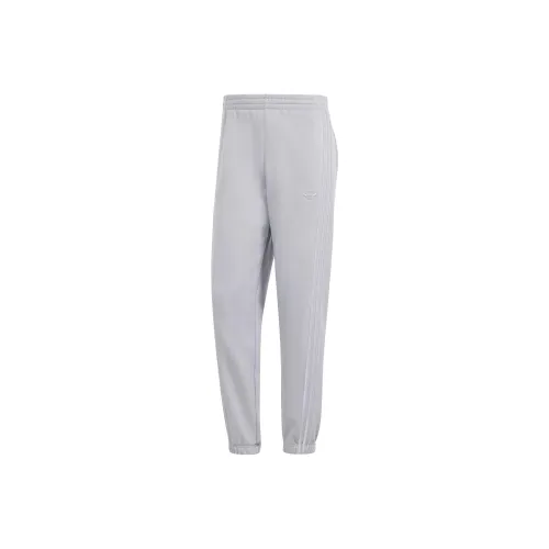 Adidas Originals Мода Sweatpants Вязаные Тренировочные Штаны Мужские Алюминиево-Серый