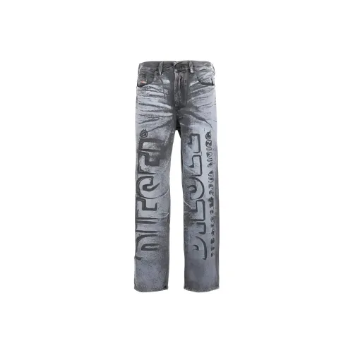 DIESEL Gray Men's Jeans DIESEL Серый Мужские Джинсы