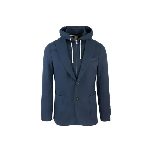 Eleventy FIRSTCLASS Made IN Italy Куртки Пальто Мужской Синий