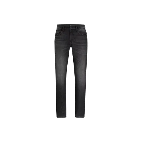 Hugo Boss Черные Мужские Джинсы