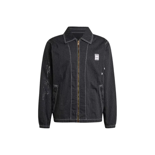 Adidas Originals WABASH Нейлон COACH JACKET Мужской Черный