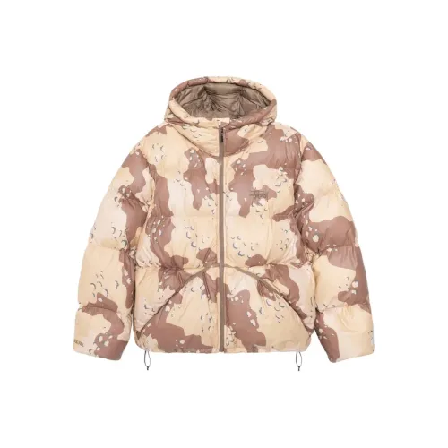 Stussy 2024 Autumn Series Пуховик Унисекс Камуфляж