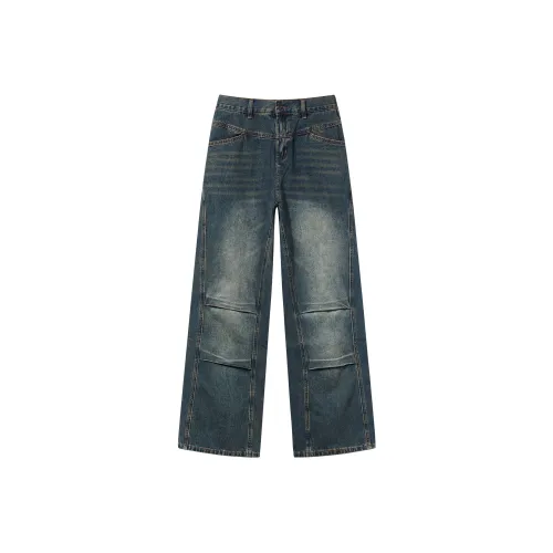 BLIND402 Синий Мужской Джинсы