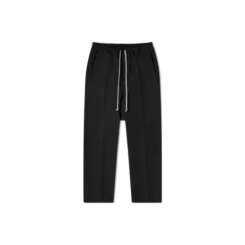 RICK OWENS совместный бренд Черные Мужские Повседневные Штаны