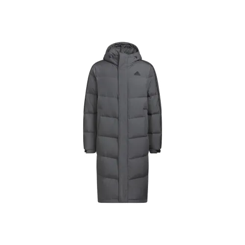 Adidas Down Jacket Unisex Dark Gray Adidas Пуховик Унисекс Темно-Серый