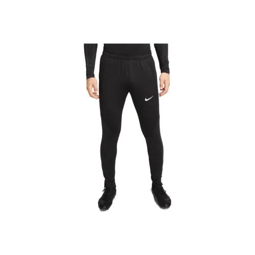 Nike Черные Мужские Вязаные Тренировочные Штаны