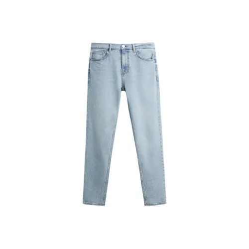 ZARA Light Blue Men's Jeans ZARA Светло-голубые мужские джинсы