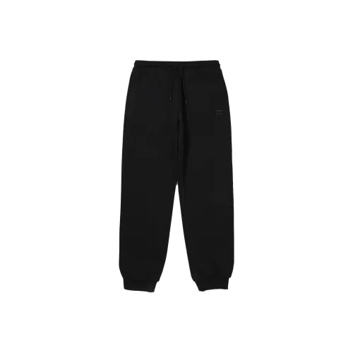 FILA Черные Унисекс Вязаные Тренировочные Брюки