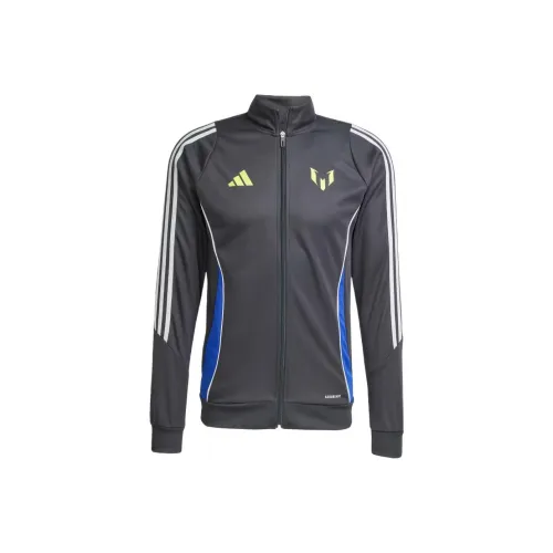 Adidas Messi Куртки и Пальто Мужские Угольный Серый