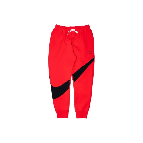 Nike Red Men's Knitted Training Pants Nike Красные Мужские Вязаные Тренировочные Штаны