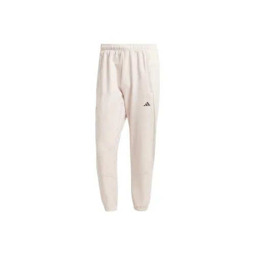 Adidas Дизайнерский для тренировок YOGA TRAINING 7 8 Брюки Вязаные Тренировочные брюки Мужские Серый Белый