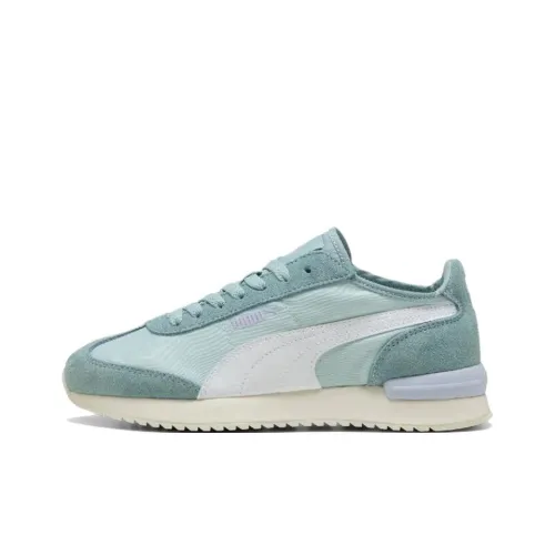 PUMA R78 Low Топ Casual Унисекс Зеленый