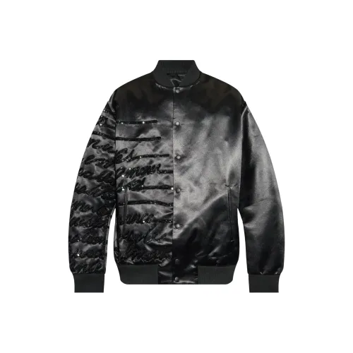 BALMAIN SS25 Куртки и Пальто Мужской Черный