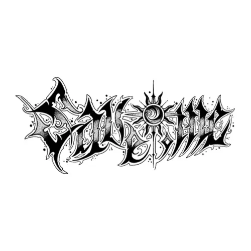 QINGSHANQIHAI BLAZE Текстура FAITH Временные татуировки 1 шт