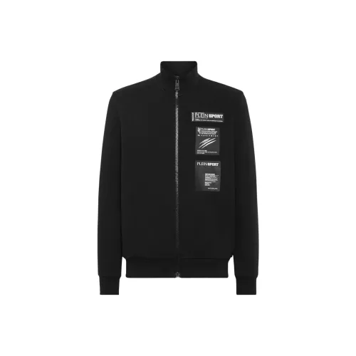 PLEIN SPORT Мужские черные куртки