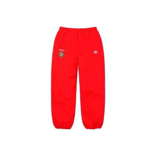 Supreme Umbro Коллаборация FW23 WEEK5 Хлопок RIPSTOP Дорожка Брюки Вязаные Тренировочные брюки Унисекс