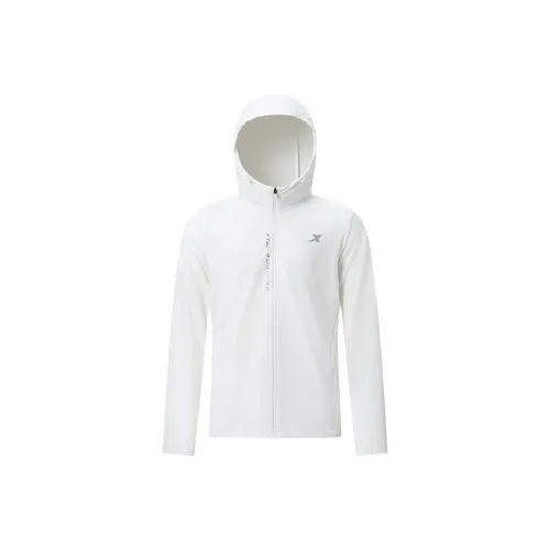 XTEP Тренчкот Мужской Pearl White