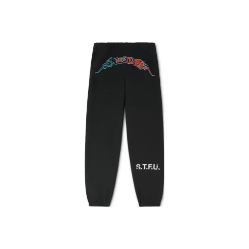 HERON PRESTON Черные Мужские Вязаные Спортивные Штаны