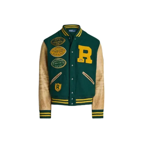 Polo Ralph Lauren FW24 Куртки и Пальто Мужской Лесной мшистый Агат