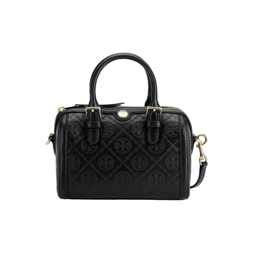 Tory Burch Кожа Barrel Сумка Сумка через плечо Сумка Женская Черная