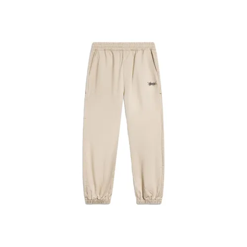 LiNing x Disney Вязаные тренировочные штаны мужские светлый молочно-коричневый