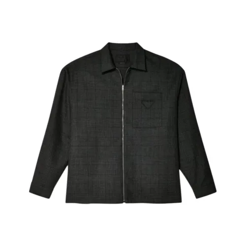 PRADA Куртки и Пальто Мужской Серый