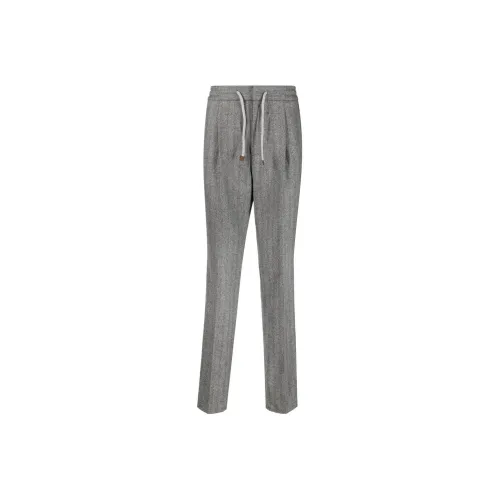 BRUNELLO CUCINELLI Gray Men's Casual Pants BRUNELLO CUCINELLI Серый Мужские Повседневные Брюки