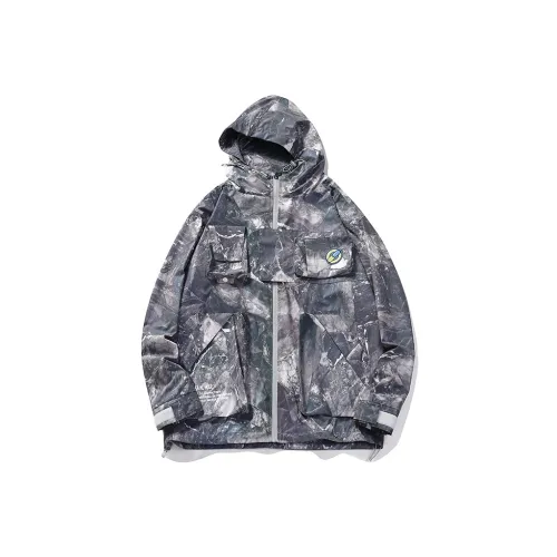 GUUKA TECH Тренчкот Мужской Многоцветный