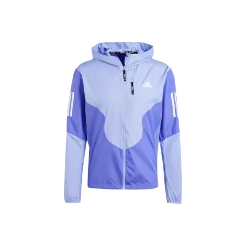 Adidas AEROREADY FW24 OWN THE RUN Куртки и пальто Мужской Светло-синий