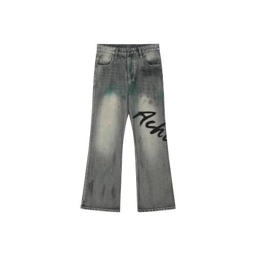 A Chock Синий Унисекс Джинсы