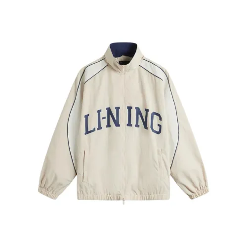 LINING Lotus Leaf Тренчкот Мужской Пыльный Хаки Экрю