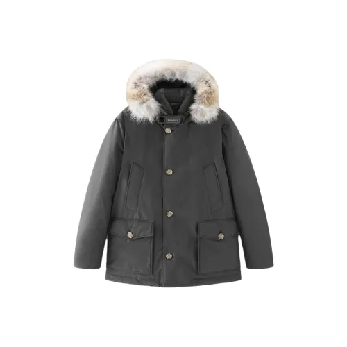 WOOLRICH Пуховик Мужской Серый