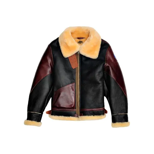 AKCLUB Кожа Куртка Мужская Темно-Коричневая