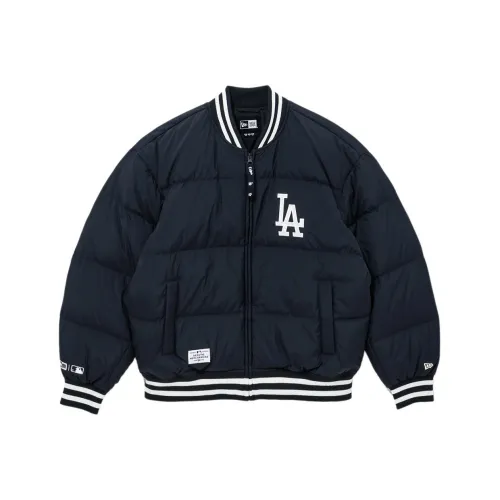 New Era FW24 Down Jacket Unisex Темно-синий