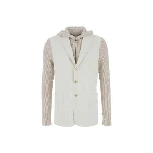 Eleventy FIRSTCLASS Made IN Italy Куртки Пальто Мужской Белый