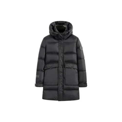 SNOW FLYING Пуховик Мужской Черный