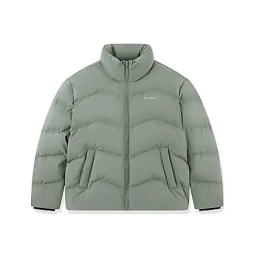 QIAODAN Variety Тренировки Коллекция Пуховик Мужской Лесной Серо-зеленый