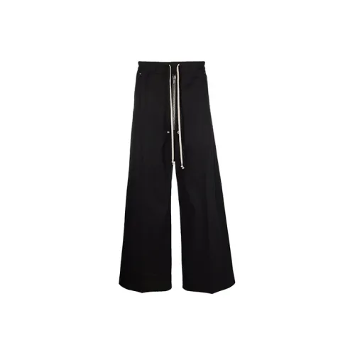 RICK OWENS совместный бренд Черные Мужские Повседневные Штаны