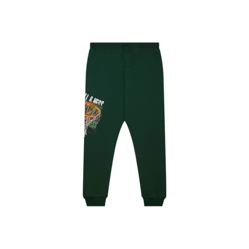 Mitchell Ness Зеленые Мужские Вязаные Тренировочные Штаны