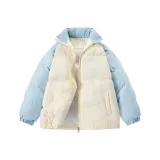 Бежево-абрикосовый/Светло-синий